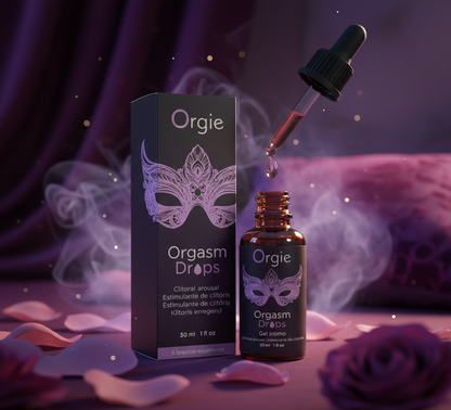 Orgams Drops - Gotas estimulantes y besables para el clítoris